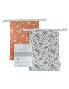 Bolsa de Pan de Cera de Abeja Reliable Rhodes 30x43 cm 2 Pack