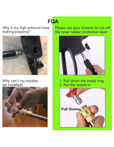 Limpiador a Presión Imdot 2025 5000 PSI 10.6 L/min Verde Claro