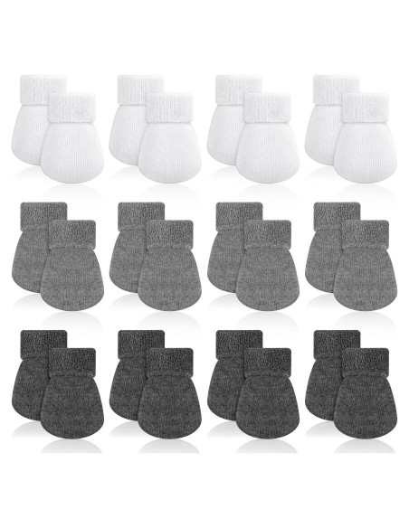 12 Pares de Mitones para Bebés Prematuros Eurzom Algodón