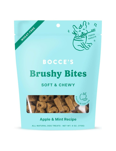 Golosinas para Perros Bocce's Bakery Brushy Bites 170g