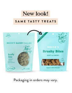 Golosinas para Perros Bocce's Bakery Brushy Bites 170g 2