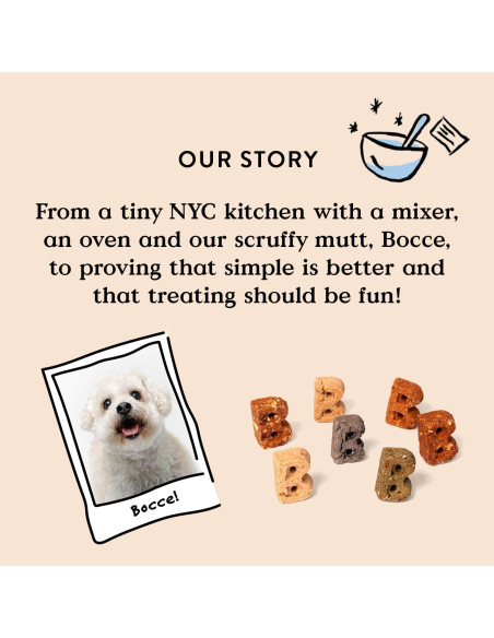 Golosinas para Perros Bocce's Bakery Brushy Bites 170g