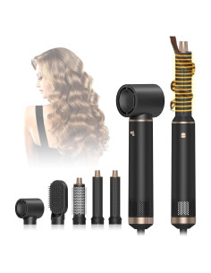 Cepillo Secador 5-en-1 Welltop WT-638 Iones Negativos 800W