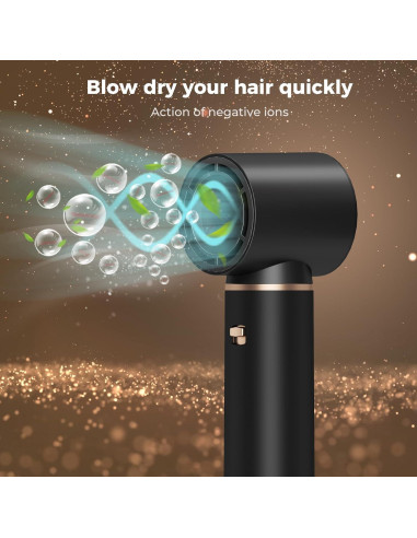 Cepillo Secador 5-en-1 Welltop WT-638 Iones Negativos 800W