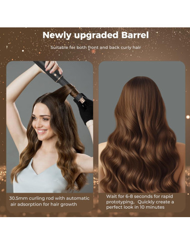 Cepillo Secador 5-en-1 Welltop WT-638 Iones Negativos 800W