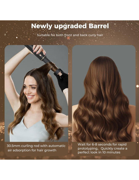 Cepillo Secador 5-en-1 Welltop WT-638 Iones Negativos 800W