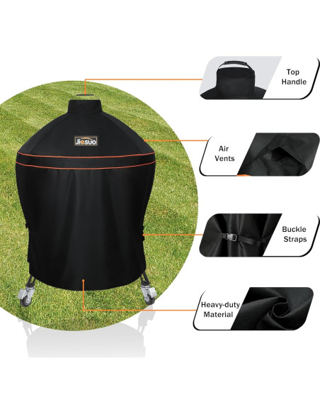 Funda para Parrilla JIESUO KAMADO Big Joe 24" Impermeable