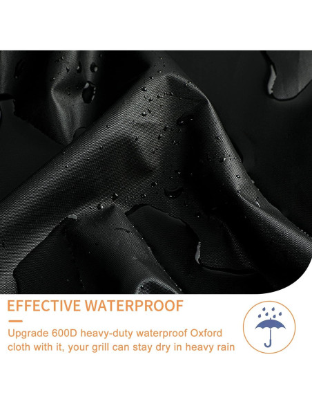 Funda para Parrilla JIESUO KAMADO Big Joe 24" Impermeable