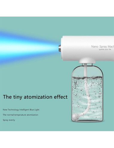 Pistola de Nano-Rociado BEBESIRI Recargable 280ml Desinfección