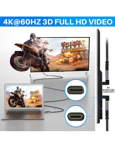 Cable DisplayPort a HDMI 4K Conable 1.22M Alta Velocidad