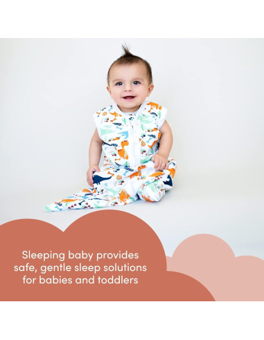 Manta Swaddle SleepingBaby Zippy Freedom Dino Pequeño 3-6 Meses