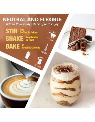 Zammex Polvo de Proteína de Colágeno Múltiple 41 Porciones Chocolate