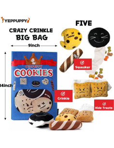 Juego de Olfateo YEPPUPPY para Perros - Dispensador de Golosinas 2