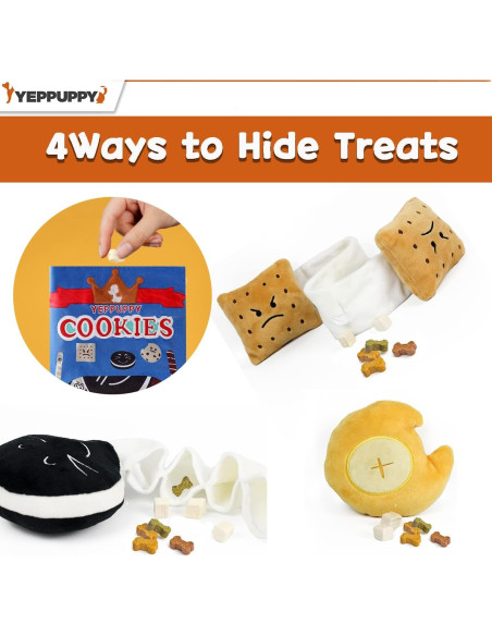 Juego de Olfateo YEPPUPPY para Perros - Dispensador de Golosinas