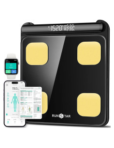 Báscula Inteligente RunStar FG2202-B con 8 Electrodos y APP