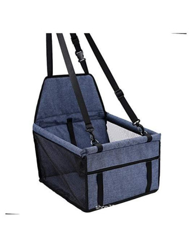 Asiento de coche para mascotas FXGJDeng pequeño negro hasta 5.4 kg