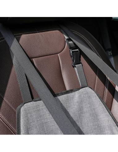 Asiento de coche para mascotas FXGJDeng pequeño negro hasta 5.4 kg