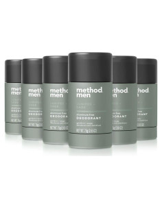Desodorante para Hombres Method Sin Aluminio 75g x6 - Enebro y Salvia