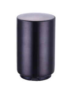 Abrebotellas Automático AKOAK de Acero Inoxidable Negro