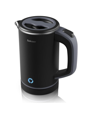 Hervidor Eléctrico Sekaer V01-B 0.8L Acero Inoxidable Portátil