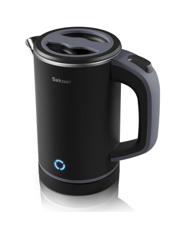 Hervidor Eléctrico Sekaer V01-B 0.8L Acero Inoxidable Portátil