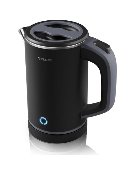 Hervidor Eléctrico Sekaer V01-B 0.8L Acero Inoxidable Portátil