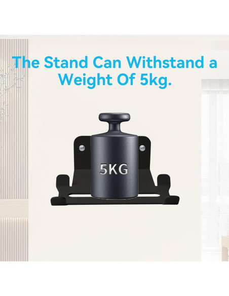 Soporte de pared de metal Shinar para Roam 1/2 Flip 6 - Negro