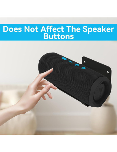 Soporte de pared de metal Shinar para Roam 1/2 Flip 6 - Negro