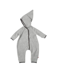 Mono de Pana para Bebé Unisex Zutano Gris Melange 0-3 Meses