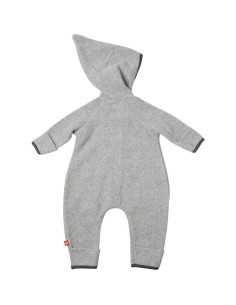 Mono de Pana para Bebé Unisex Zutano Gris Melange 0-3 Meses 2