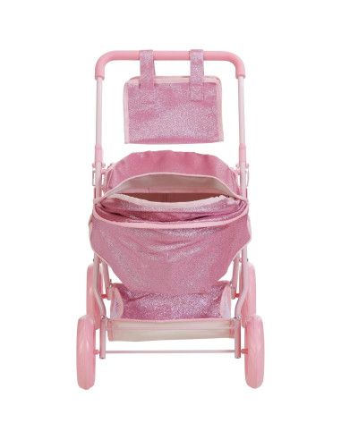Cuna de Muñeca 2 en 1 Olivia's Little World Rosa Fucsia
