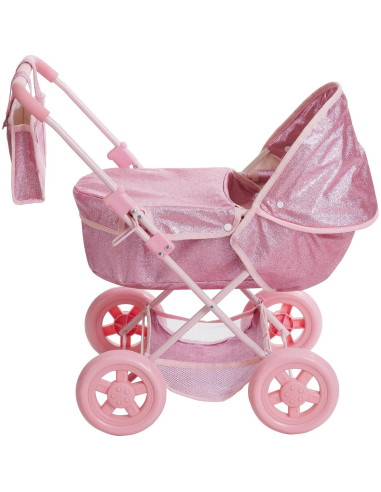 Cuna de Muñeca 2 en 1 Olivia's Little World Rosa Fucsia