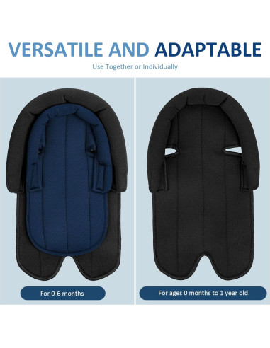 Cojín Soporte Cabeza y Cuerpo Ihaapsi Azul 1 Unidad