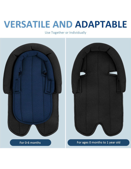 Cojín Soporte Cabeza y Cuerpo Ihaapsi Azul 1 Unidad