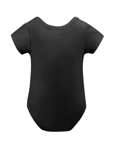 Bodysuit Bebé Unisex Gangsta Napper 100% Algodón 3 Meses Negro