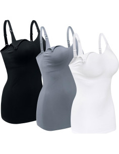 Camiseta de Lactancia Daisity para Mujeres - Tirantes Ajustables 2