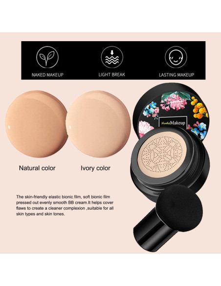 Paquete de 2 Crema CC KWOLYKIM Color Marfil 40g Hidratante