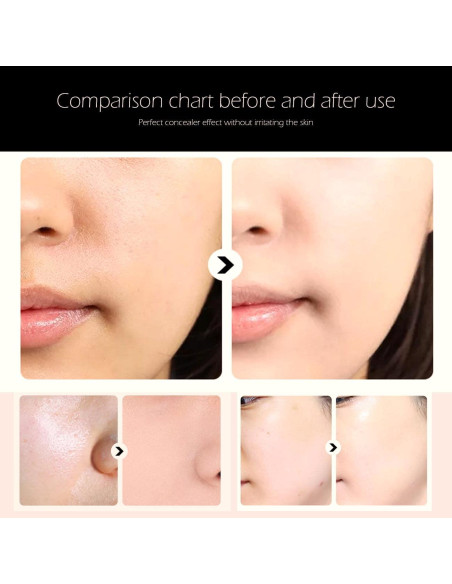 Paquete de 2 Crema CC KWOLYKIM Color Marfil 40g Hidratante