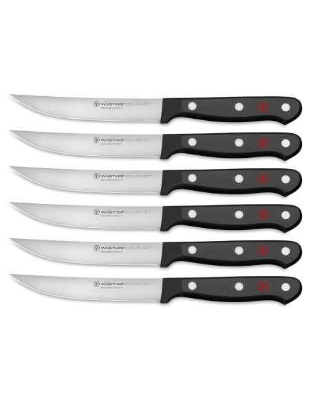 Juego de cuchillos de carne Wüsthof Gourmet 6 piezas 11.43 cm