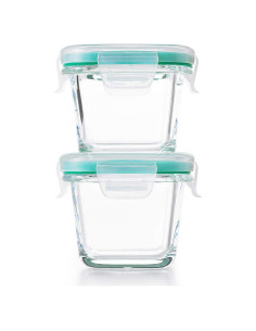 Set Mini de Contenedores de Vidrio OXO Good Grips 4 Piezas 118ml