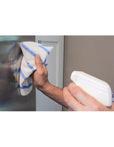 Paños de Microfibra VIKING 50 Unidades 30.48x30.48 cm Rayas