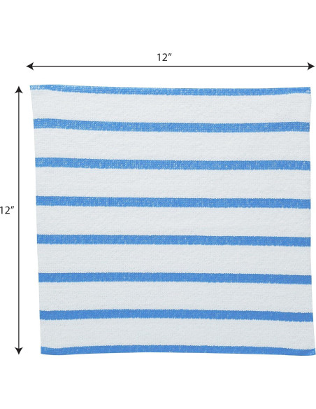 Paños de Microfibra VIKING 50 Unidades 30.48x30.48 cm Rayas