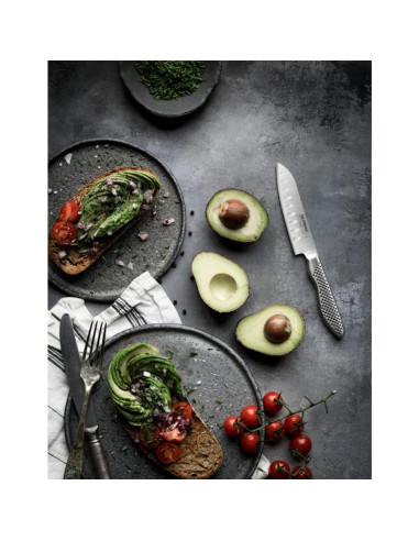 Cuchillo Santoku Global GS-57 10.16 cm Acero Inoxidable