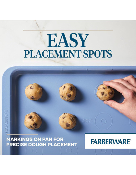 Bandeja para Galletas Farberware Easy Solutions 43x28 cm Azul