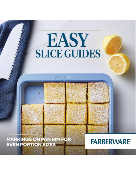 Bandeja para Galletas Farberware Easy Solutions 43x28 cm Azul