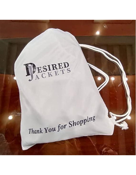 Chaqueta de Cuero Vintage Marrón Bomber Harrison Jones Hombre