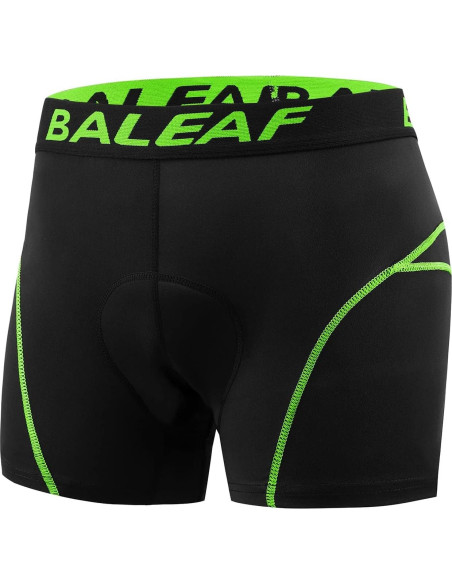 Ropa Interior de Ciclismo Baleaf para Hombre con Almohadilla 3D