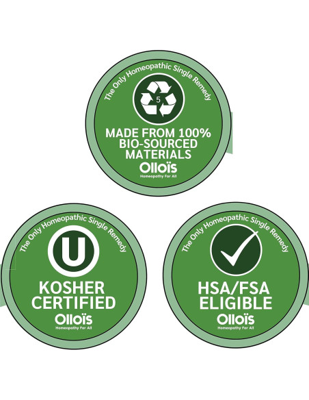 Aconitum Napellus 200CK Ollois Homeopático Orgánico 80 Gránulos