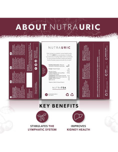 Té Herbal Nutra Tea 20 Bolsitas - Limpieza Ácido Úrico 2