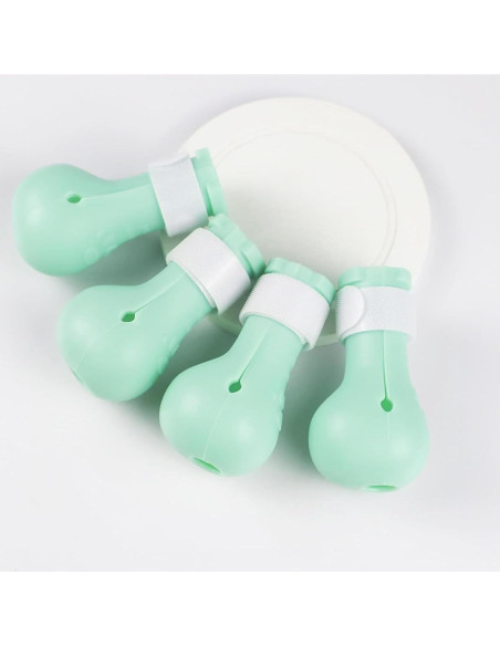 4 Botas Antideslizantes Ajustables para Gatos SAGUD - Silicona